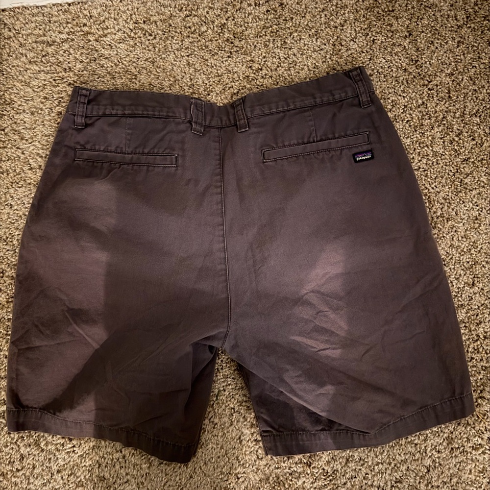 Patagonia Men's Charcoal Chino Shorts - Picture 2 of 4